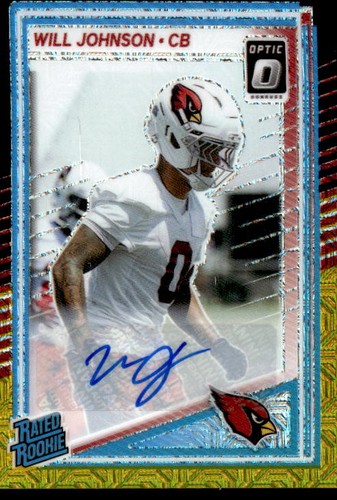 2025 Donruss Optic Will Johnson Black Gold (RAW)
