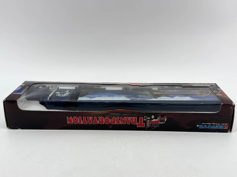 Kentoys Wheelers 1:72 Transport Semi Truck Trailer Blue Horse - Image 3 of 4