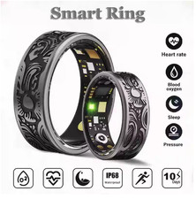 Smart Ring Heart Rate Blood Pressure Blood Oxygen Sleep Monitoring