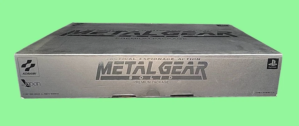 Metal Gear Solid Premium Package Japan - Japanese SEALED Except for the Game PS1, foto 3 di 5