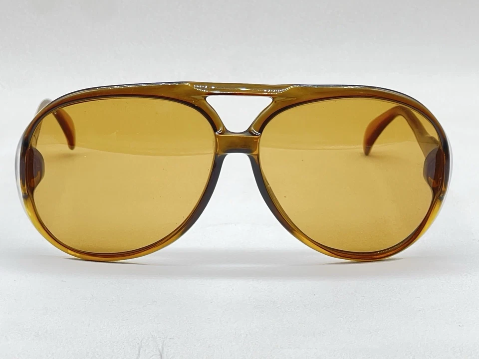 Vintage Persol Ratti P210 Aviator Sunglasses Optyl Brown Italy - Image 2 of 4