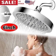 Luxury Shower Head High Pressure Rain Bathroom Chrome Showerhead Adjustable
