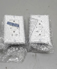 2-Pack DEWENWILS 20 Amp 125-Volt Self-Test Tamper Resistant GFCI Duplex Outlet