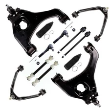  12pcs Front Suspension Kit Upper Lower Control Arm And Ball Joint Outer Inner 