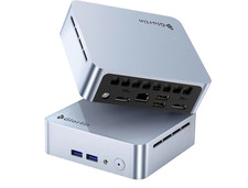 Glorlin Mini PC Ryzen 5 3500U 8GB 256GB SSD WiFi 6 Windows 11 Pro
