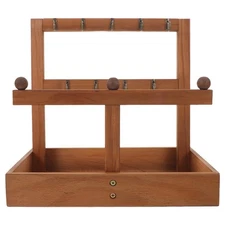 Jewelry Organizer Bracelet Holder Display Wood Organizers and Storage