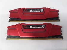 G-Skill Ripjaws F4-2400C15D-8GVR DDR4-2400 4Gx2 Memory RAM 8GB Pair