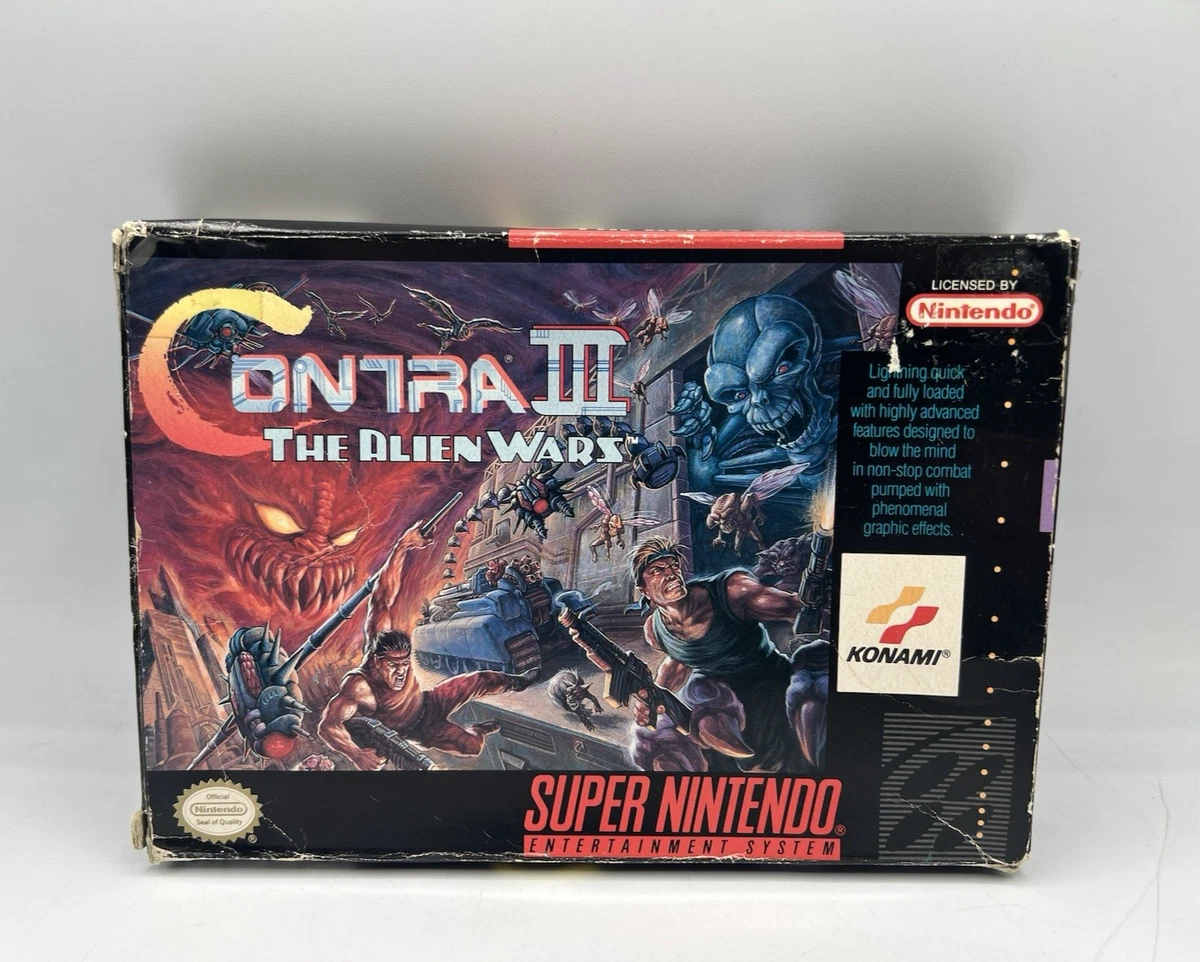 Contra III: The Alien Wars for sale | eBay