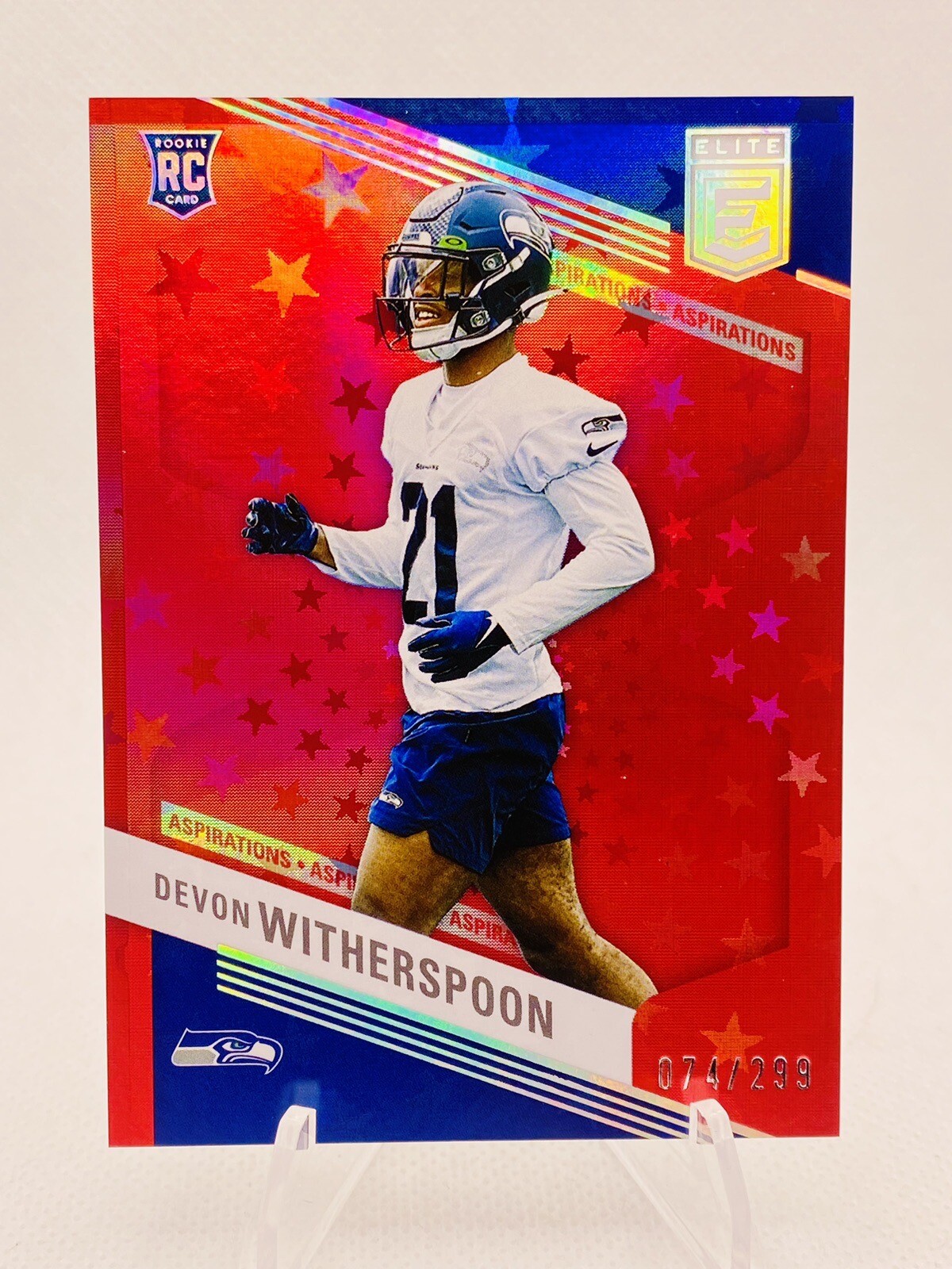 2023 Donruss Elite Devon Witherspoon Aspirations Red Stars /299