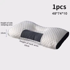 Neck Pillow Help Sleep and Protect the Neck Cervical Orthopedic Household Soybea
