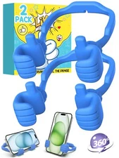 Dad Gifts for Fathers Day from Daughter Son Cell Phone Stand: 2 Pack UPGRADE