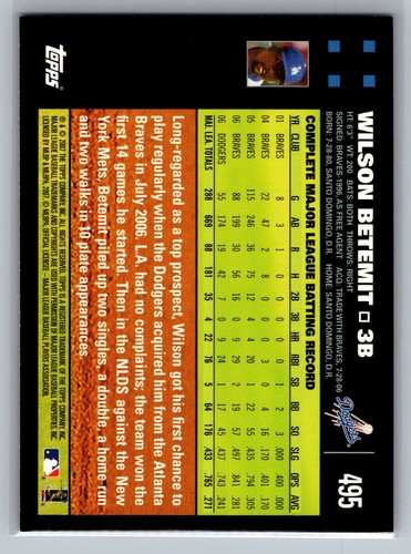 2007 Topps You Pick All Cards Ex-NrMT - Picture 327 of 449