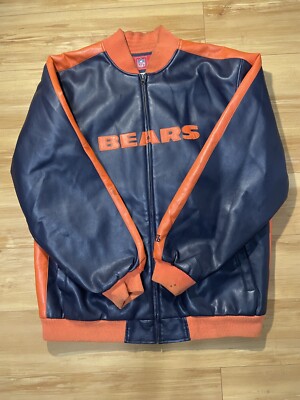 Vintage NFL Chicago Bears Leather Jacket