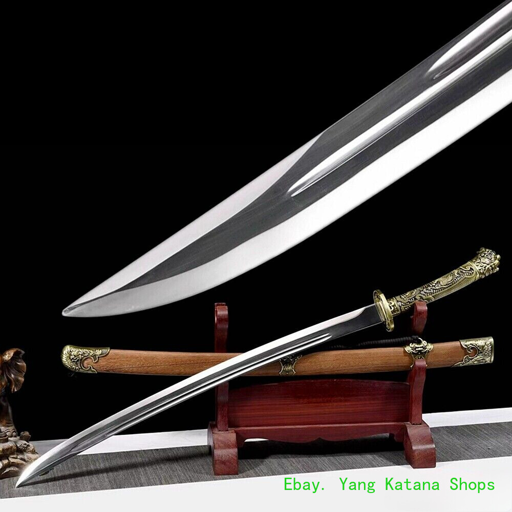 ーーーーーtadao 1229. ーーーーー Battle Chinese Kung Ful Dao Broadsword Sword Sharp Manganese