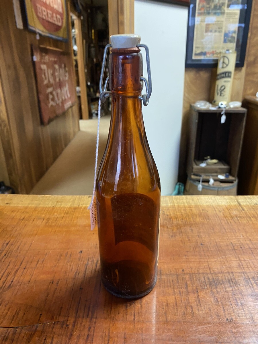 Vintage 1960's Henninger Beer Bottle | eBay