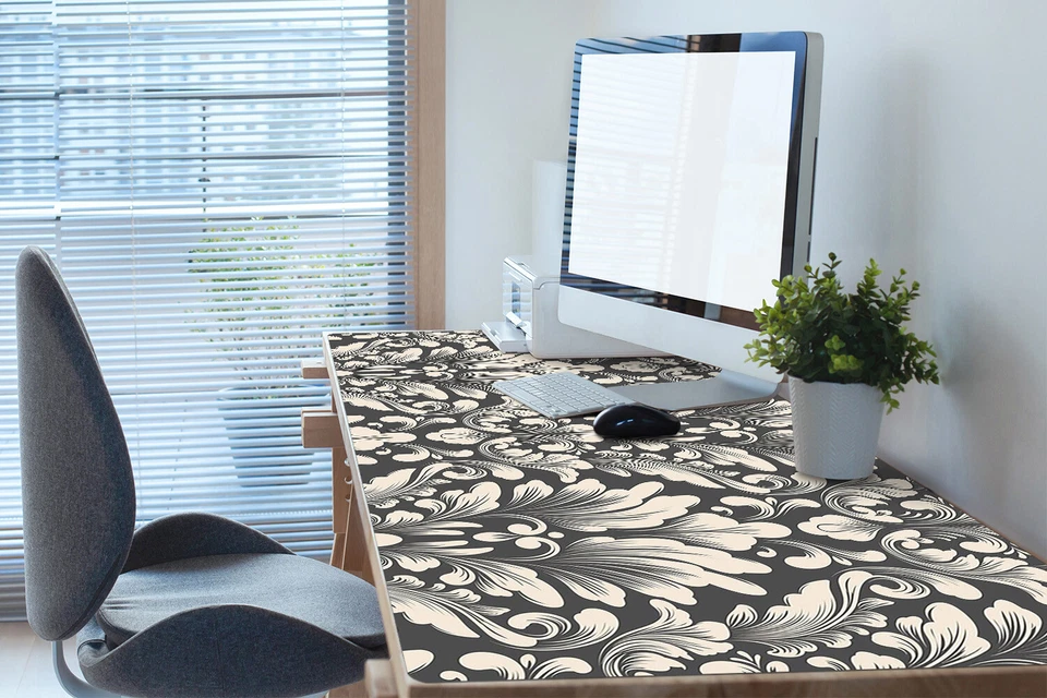 Schreibtischunterlage Tischunterlage für Zuhause Luxus Design 120x60 - Bild 4 von 4