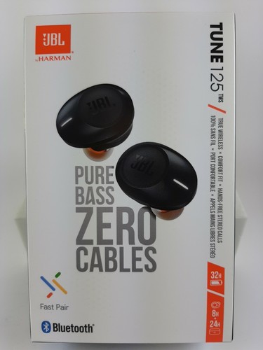 JBL TUNE 125 TWS Bluetooth Truly Wireless Headphones - Brand New Factory  Sealed | eBay