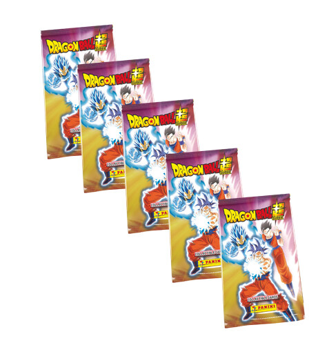 Tarjetas coleccionables Panini Dragon Ball Super 5x Booster je 5 tarjetas - Imagen 1 de 1