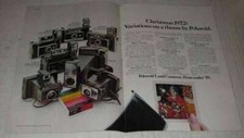 1972 Polaroid Camera Ad -Big Shot, 420, 430, 440, 450