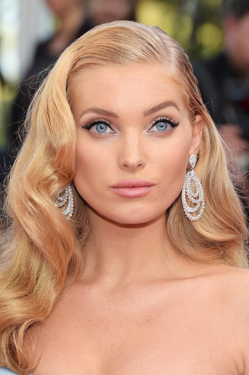 A Elsa Hosk Angelic Face Blue Eyes 8x10 Photo Print | eBay