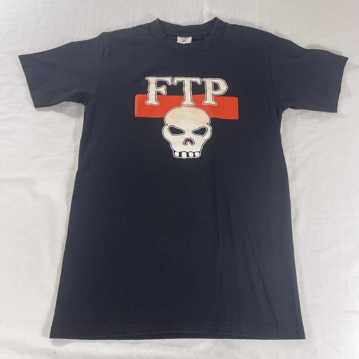 FTP Sz S T-Shirt Skull Graphic Fuckthepopulation Doorway Puppet