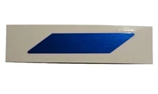 Guerrilla Gravity OEM Frame Decal NDR-SIDE Side Trapezoid 2.5" x 0.5" Matte Blue