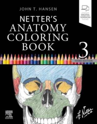 Netters Anatomy Coloring Book (Netter Basic Science) - Paperback - VERY GOOD