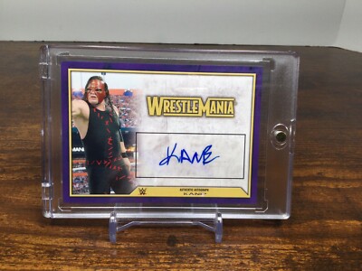 2014 Topps WWE Road to Wrestlemania Auto Kane 