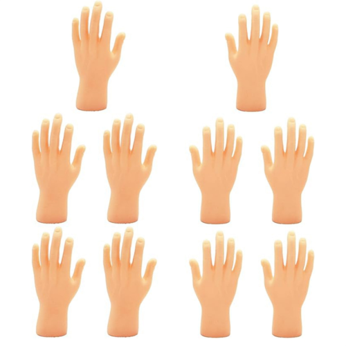 1X(Tiny Hands Finger  Finger Puppet  Finger Hands Miniature Small Hands Toy6646 - Afbeelding 1 van 10