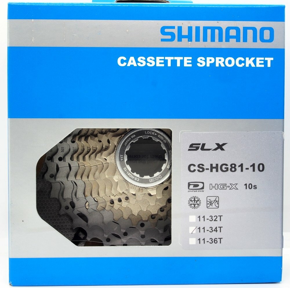 Shimano Hg81 SLX 10 Speed Cassette for sale online | eBay