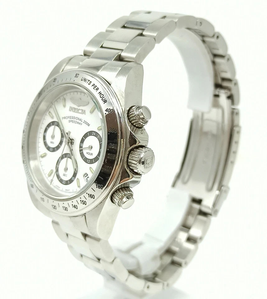 Orologio Invicta speedway professional 200 metri deep watch diver clock s steel - Immagine 2 di 4