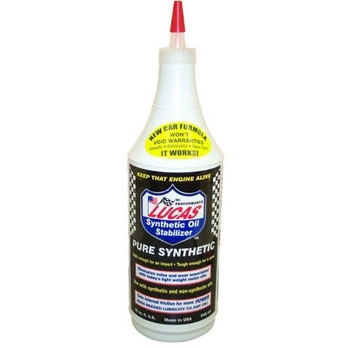 Lucas 10130 Synthetic Heavy Duty Oil Additive Stabilizer 1-Qt | eBay