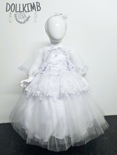 GIRL'S DRESS FOR BAPTISM. VESTIDO DE NI A O BEBE PARA BAUTIZO. MADE in USA