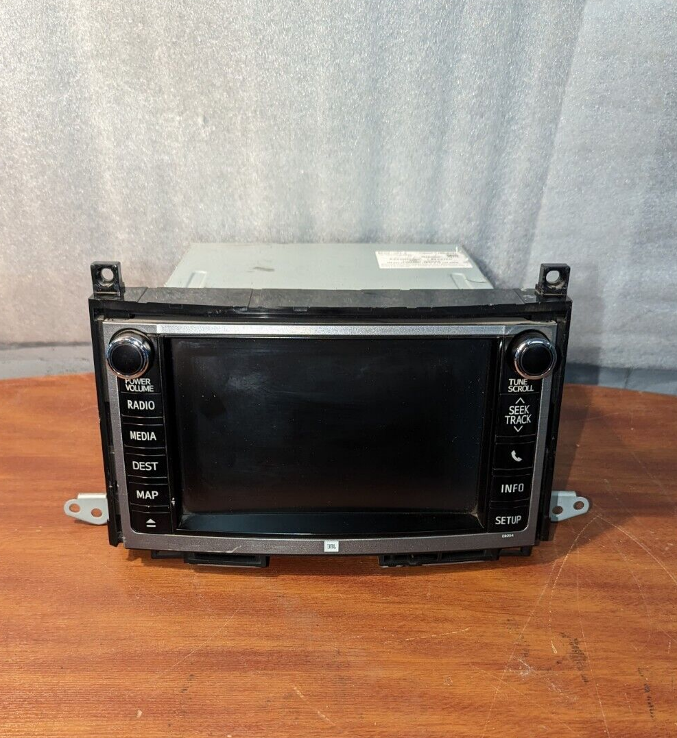 2012-14 OEM TOYOTA VENZA JBL NAVIGATION RADIO DISPLAY SCREEN 86107
