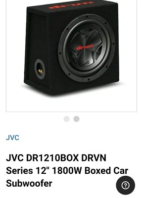 12 inch sub and amp combo