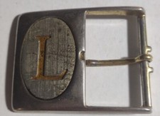 Letter L Belt Buckle.