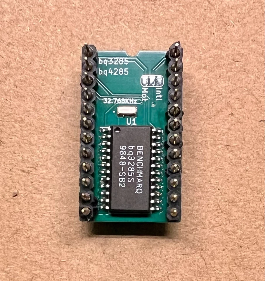 Dallas DS1287 DS12887 RTC Repuesto nwX287 Kit de Batería Módulo Reloj en Tiempo Real Foto 2 de 4