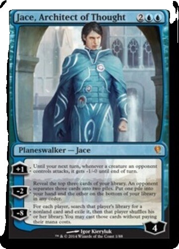 World's Smallest Magic The Gathering Jace vs Vraska Mini Duel