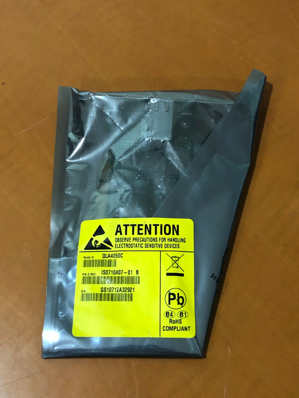 New Qlogic IS071040701 QLA4050C 1Gb PCIe ISCSI Single Port Host Bus