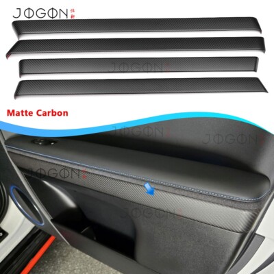 5N Dry Carbon For Hyundai Ioniq 5 N Line 2023+ Interior Door Panel Strip 4-Door