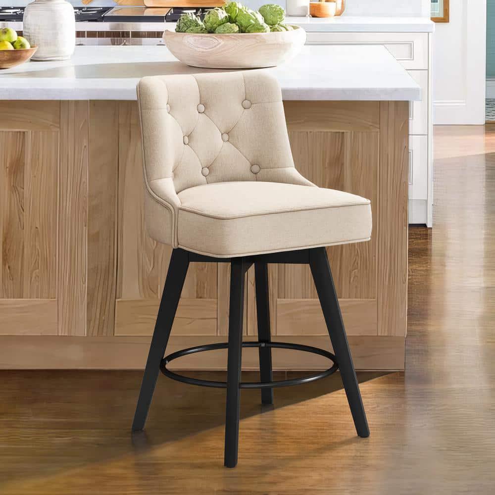 Height Swivel Bar Cloth Counter Height Chairs Cozyman Bar Stool
