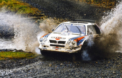 Mikael Ericsson Claes Bilstam Lancia Delta S4 Rally Car 1986 Old Photo 1