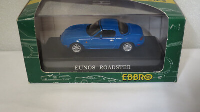 EBBRO「EUNOS ROADSTER」 1/43 EBBRO MAZDA MX5 EUNOS ROADSTER BLUE
