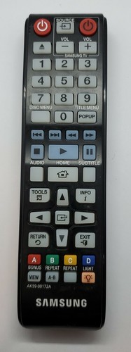 Samsung AK59-00172A Blu-Ray Player Remote Control BDF5700