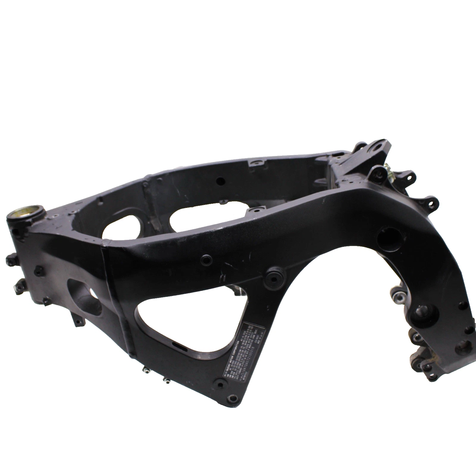 2006 2007 SUZUKI GSXR600 GSXR750 FRAME CHASSIS BLACK STOCK STRAIGHT