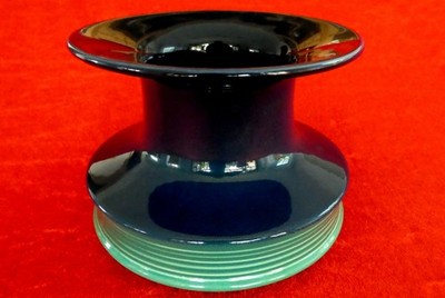 Tapio Wirkkala Rosenthal Studio-Line PLUS Vase Blue Green Porcelain Germany 1960