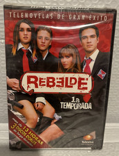 Rebelde - Primera Temporada (New DVD, 2013, 3-Disc Set) Anahi, Dulce Maria, Etc.