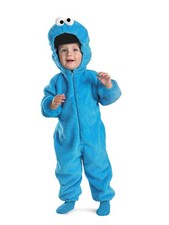 Disguise Cookie Monster Deluxe Two-Sided Plush - 2T 6598S-I-S 2T 