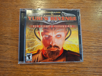 Command & Conquer Red Alert 2: Yuri's Revenge Expansion (PC) w/ CD Key, Tested!