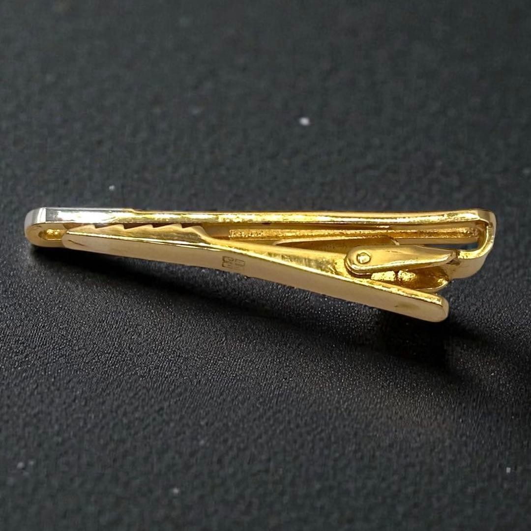 Givenchy Excellent Condition Tie Clip Gold Silver Logo thumbnail 4